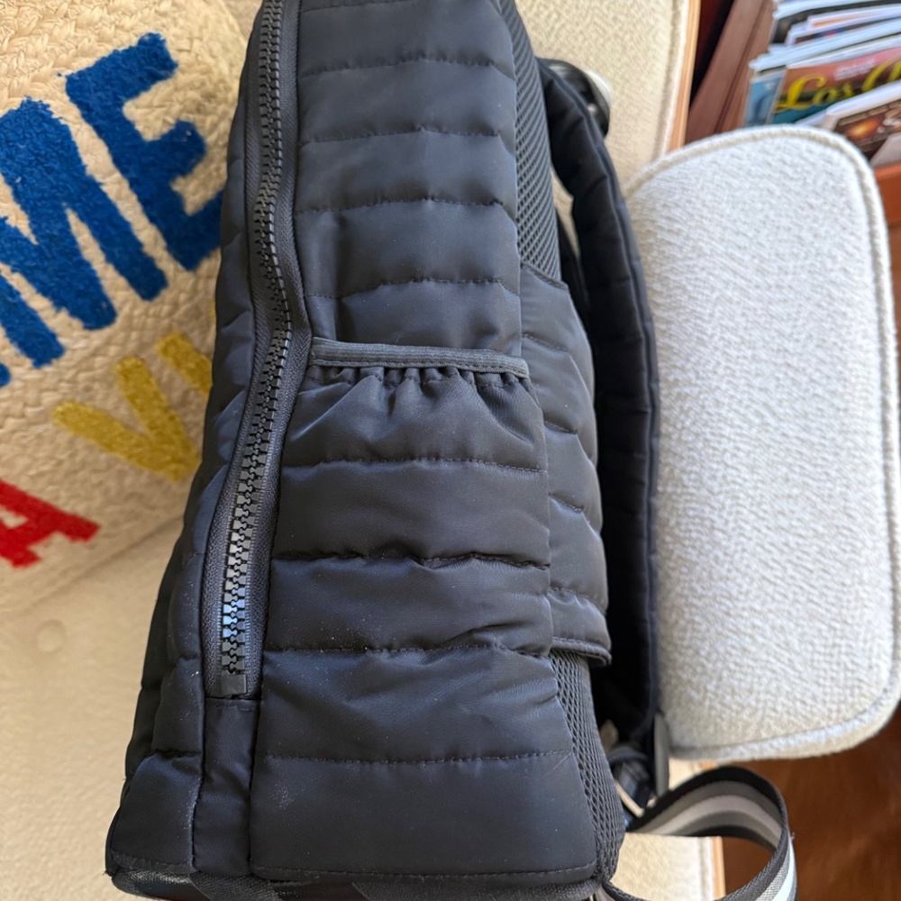 Think Royln Black Quilted Backpack - Picture 4 of 4